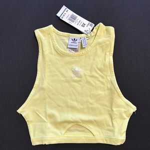 Adidas Originals Tank Top Pulse Yellow XS NWT